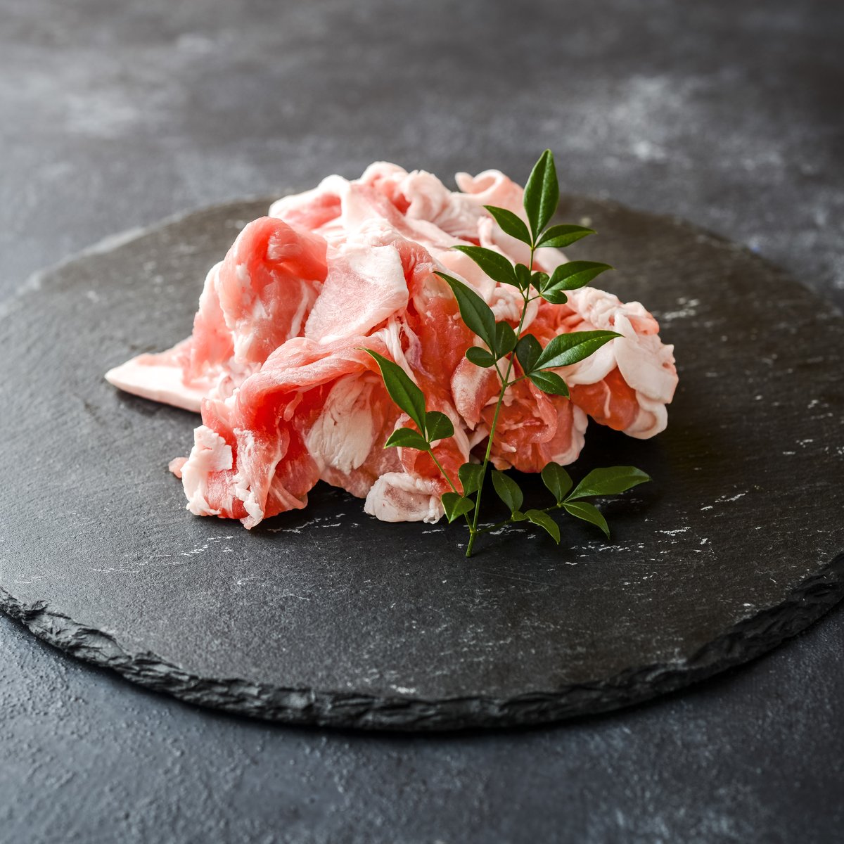 天姫豚 切落し　(ミックススライス) （100g/個）